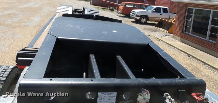 image for item DB7152 2001 Talbert low boy equipment trailer
