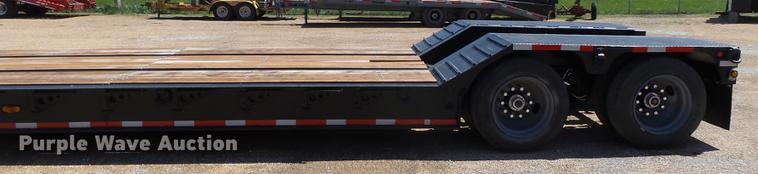 image for item DB7152 2001 Talbert low boy equipment trailer