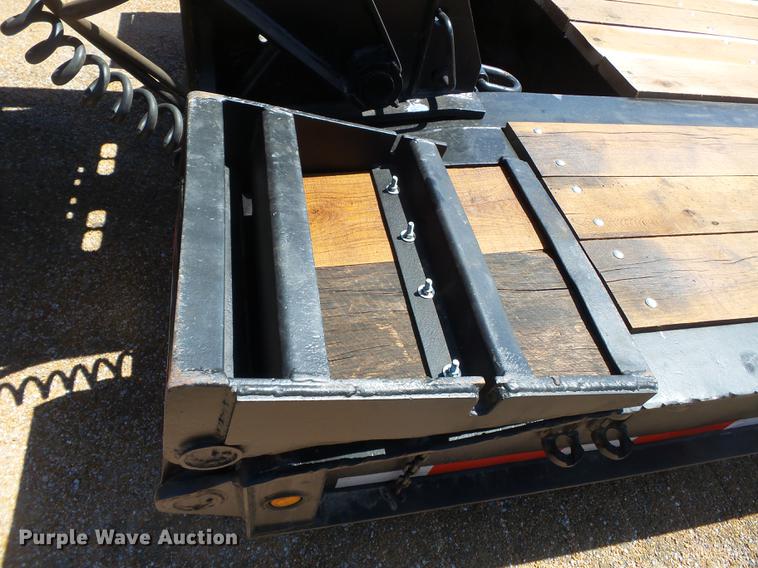 image for item DB7152 2001 Talbert low boy equipment trailer