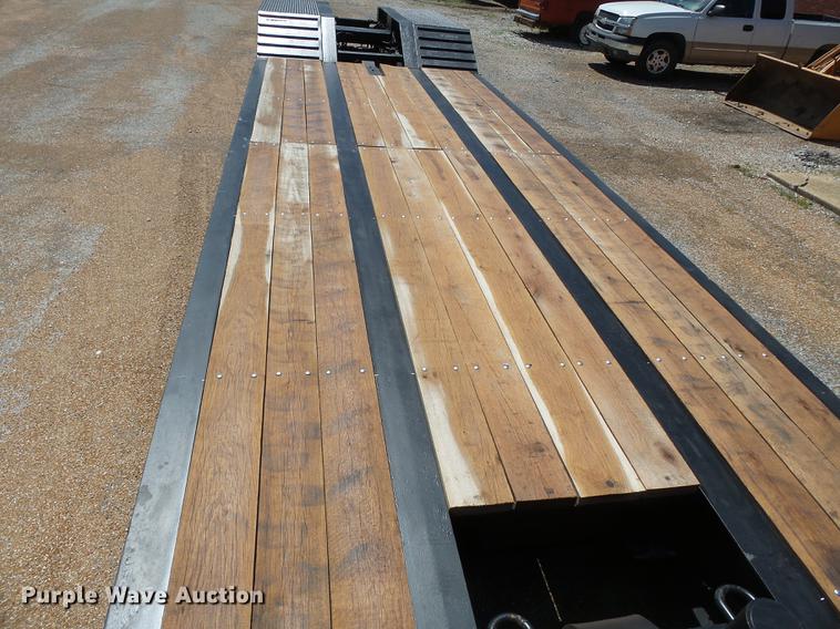 image for item DB7152 2001 Talbert low boy equipment trailer