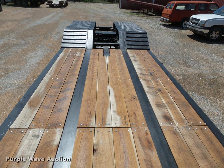 image for item DB7152 2001 Talbert low boy equipment trailer