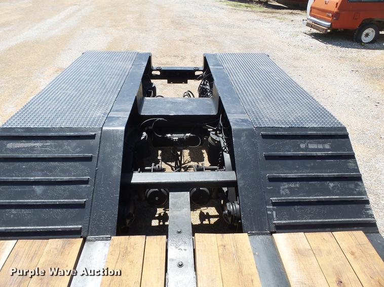 image for item DB7152 2001 Talbert low boy equipment trailer