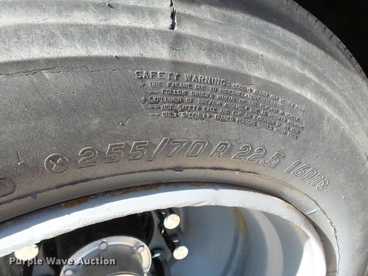 image for item DB7152 2001 Talbert low boy equipment trailer