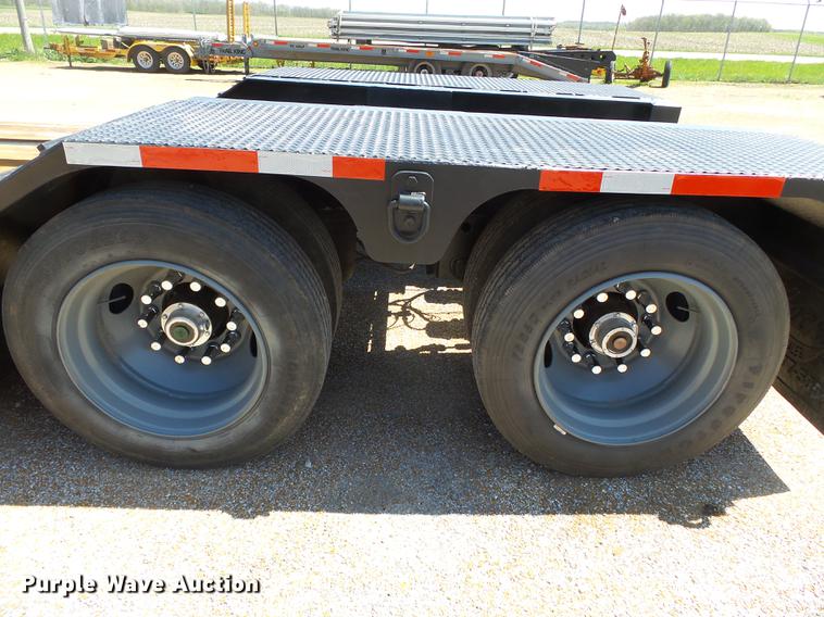 image for item DB7152 2001 Talbert low boy equipment trailer