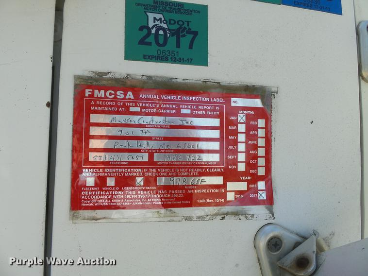 image for item DB7167 1988 Ford L9000 semi truck