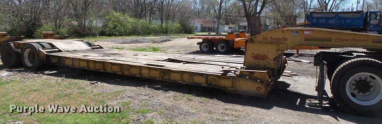 image for item DB7168 1989 Eager Beaver 356SL lowboy equipment trailer