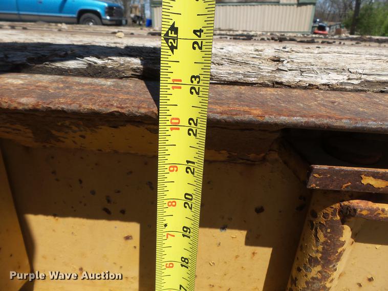 image for item DB7168 1989 Eager Beaver 356SL lowboy equipment trailer