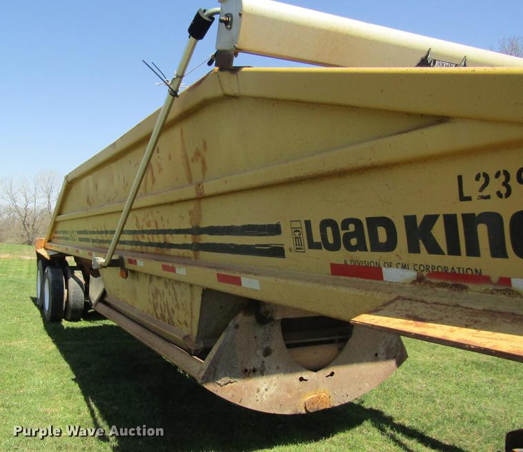 image for item DC4275 1992 Load King 1827-2-2 bottom dump trailer