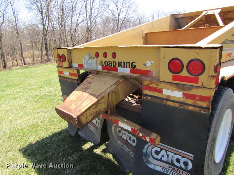 image for item DC4275 1992 Load King 1827-2-2 bottom dump trailer