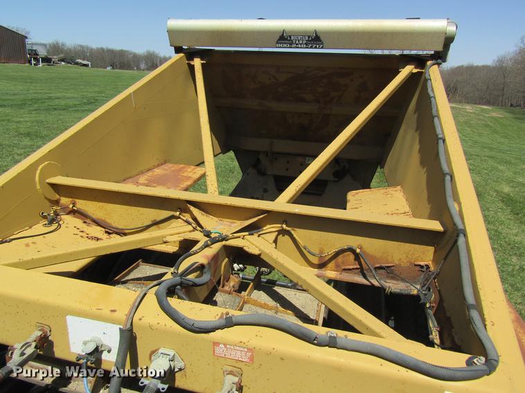 image for item DC4275 1992 Load King 1827-2-2 bottom dump trailer