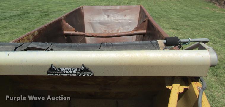 image for item DC4275 1992 Load King 1827-2-2 bottom dump trailer