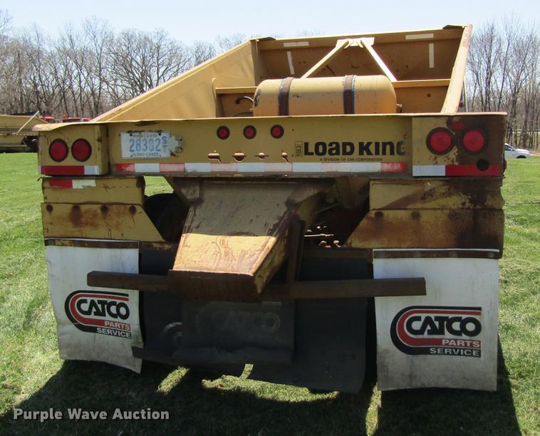 image for item DC4276 1998 Load King 2060-40-2 bottom dump trailer