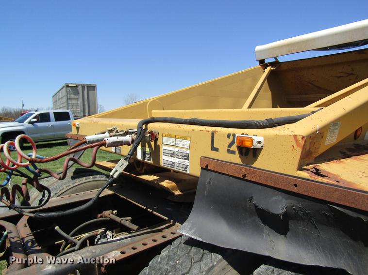 image for item DC4276 1998 Load King 2060-40-2 bottom dump trailer