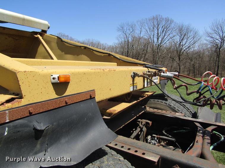 image for item DC4276 1998 Load King 2060-40-2 bottom dump trailer