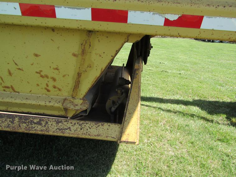 image for item DC4276 1998 Load King 2060-40-2 bottom dump trailer