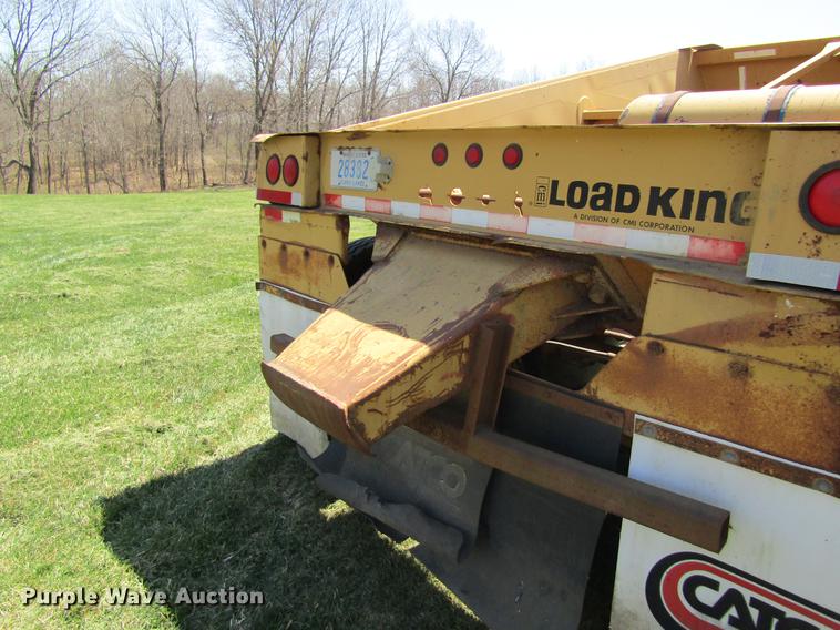 image for item DC4276 1998 Load King 2060-40-2 bottom dump trailer