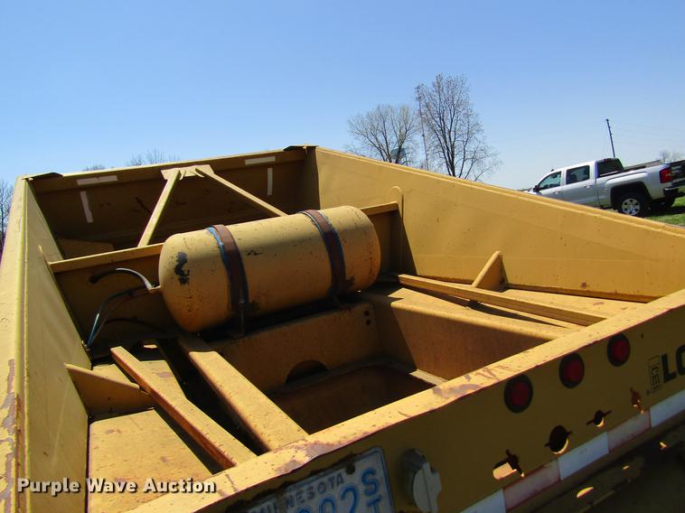 image for item DC4276 1998 Load King 2060-40-2 bottom dump trailer