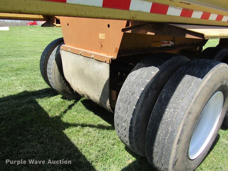 image for item DC4276 1998 Load King 2060-40-2 bottom dump trailer