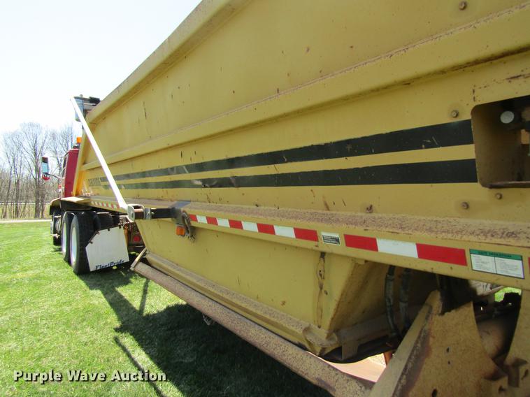 image for item DC4276 1998 Load King 2060-40-2 bottom dump trailer
