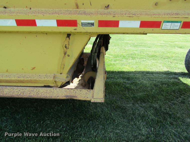 image for item DC4276 1998 Load King 2060-40-2 bottom dump trailer