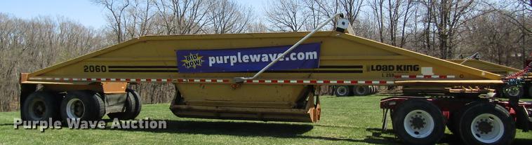 image for item DC4277 1998 Load King 2060-40-2 bottom dump trailer
