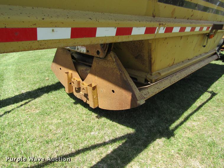 image for item DC4277 1998 Load King 2060-40-2 bottom dump trailer