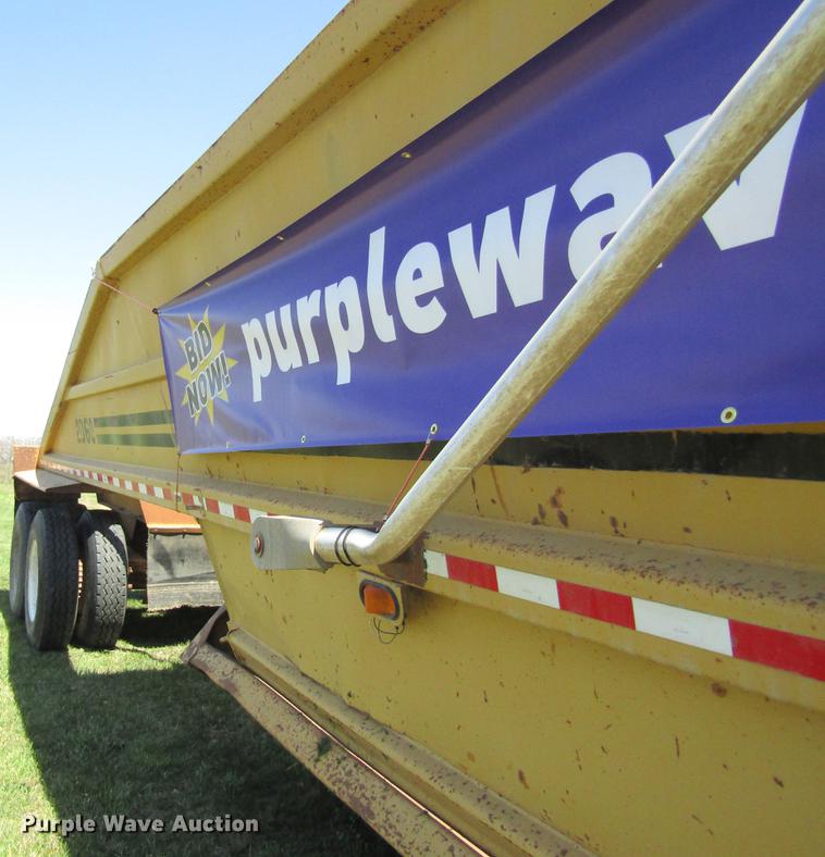 image for item DC4277 1998 Load King 2060-40-2 bottom dump trailer