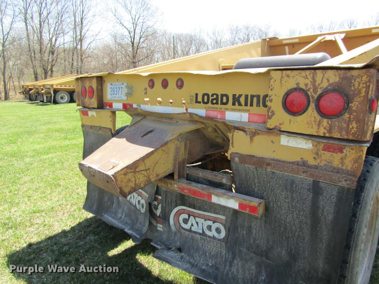 image for item DC4277 1998 Load King 2060-40-2 bottom dump trailer