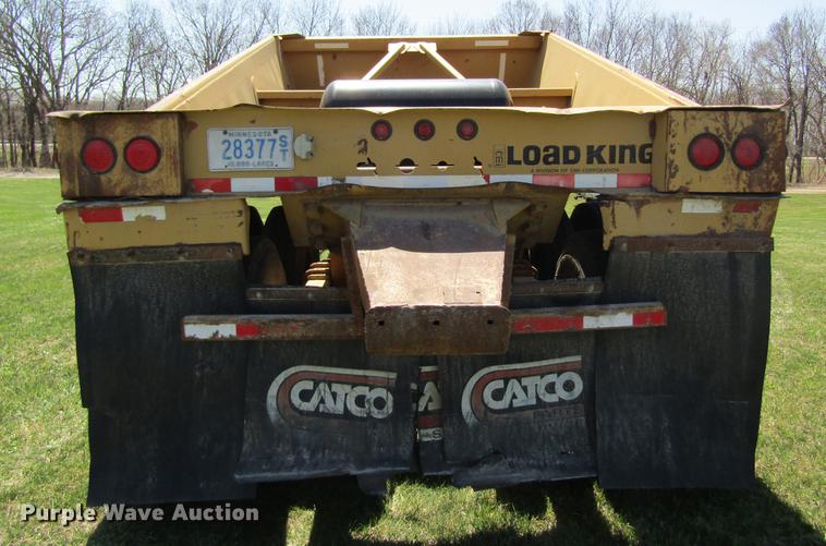 image for item DC4277 1998 Load King 2060-40-2 bottom dump trailer