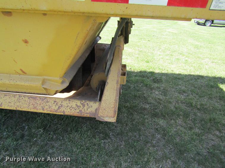 image for item DC4277 1998 Load King 2060-40-2 bottom dump trailer