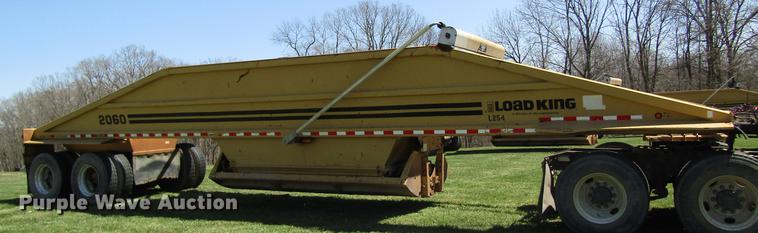 image for item DC4278 1997 Load King 2060-40-2 bottom dump trailer