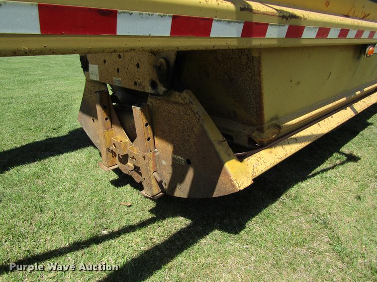 image for item DC4278 1997 Load King 2060-40-2 bottom dump trailer
