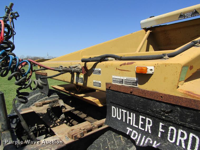 image for item DC4278 1997 Load King 2060-40-2 bottom dump trailer