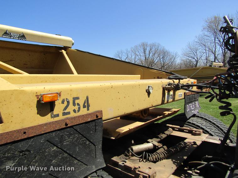 image for item DC4278 1997 Load King 2060-40-2 bottom dump trailer