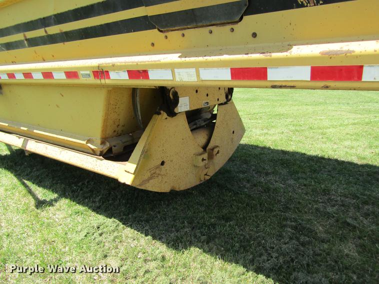 image for item DC4278 1997 Load King 2060-40-2 bottom dump trailer
