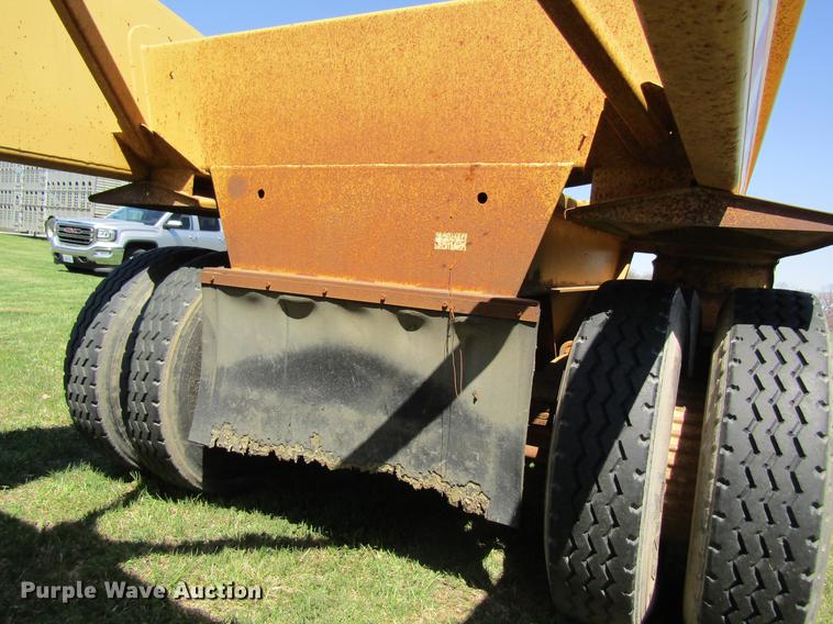 image for item DC4278 1997 Load King 2060-40-2 bottom dump trailer