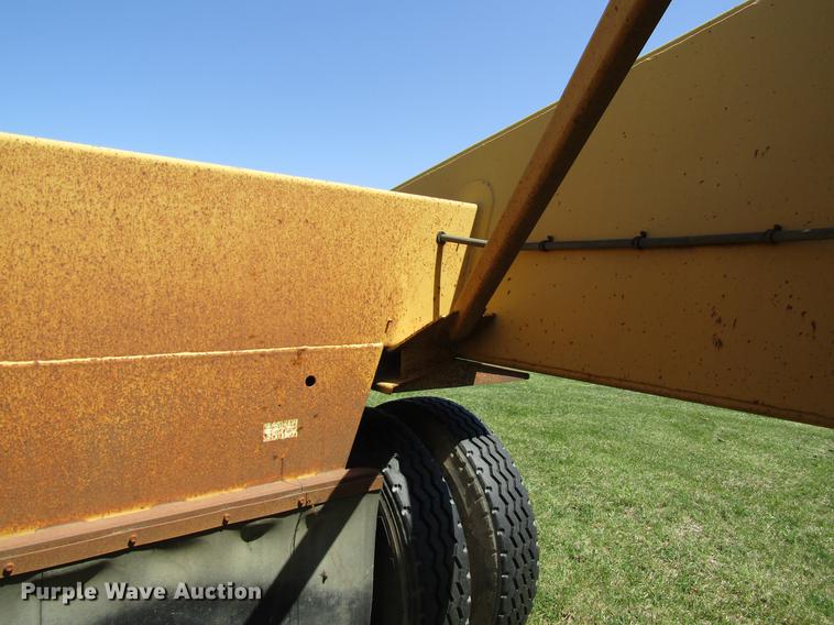 image for item DC4278 1997 Load King 2060-40-2 bottom dump trailer