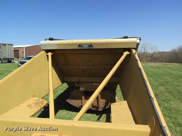 image for item DC4278 1997 Load King 2060-40-2 bottom dump trailer