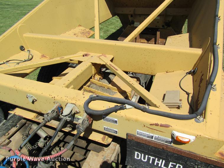 image for item DC4278 1997 Load King 2060-40-2 bottom dump trailer