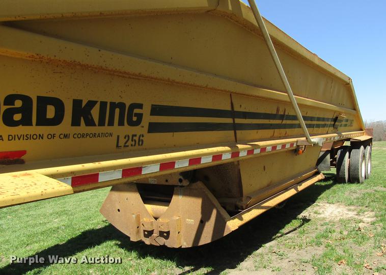 image for item DC4279 1997 Load King 2060-40-2 bottom dump trailer