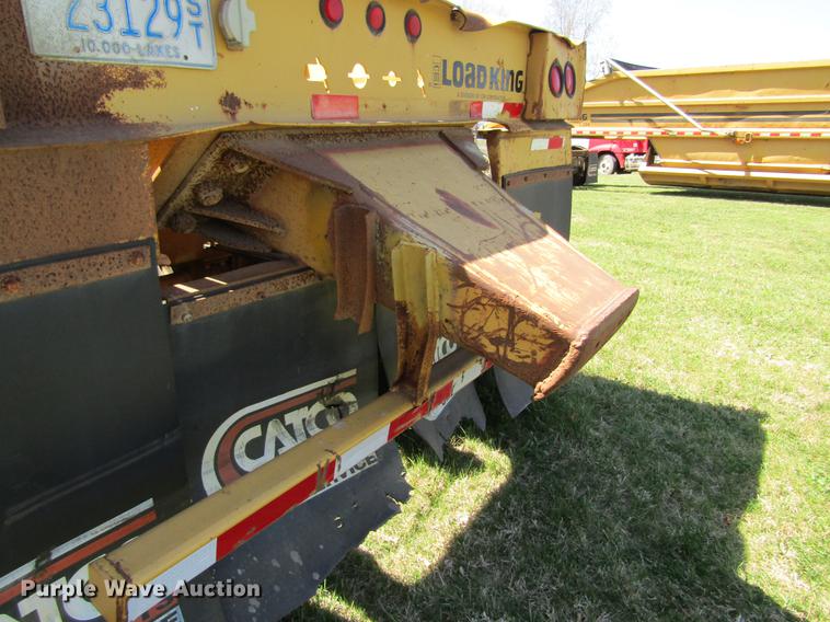 image for item DC4279 1997 Load King 2060-40-2 bottom dump trailer