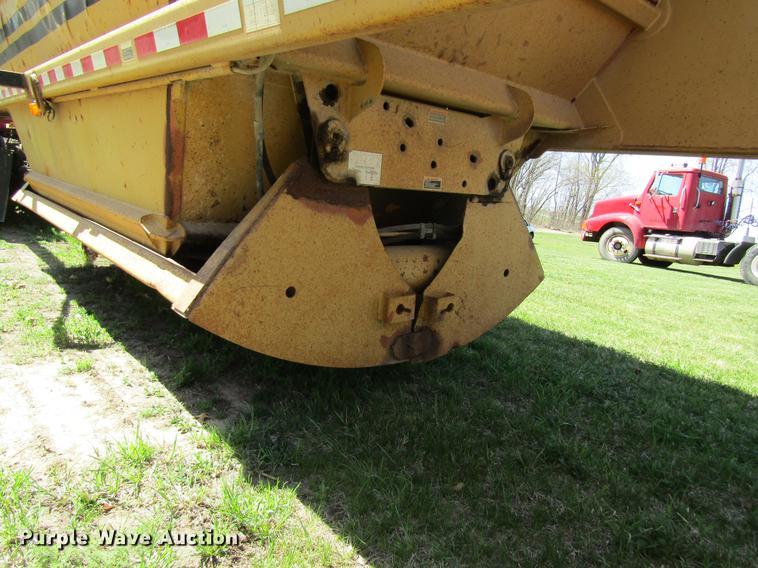 image for item DC4279 1997 Load King 2060-40-2 bottom dump trailer