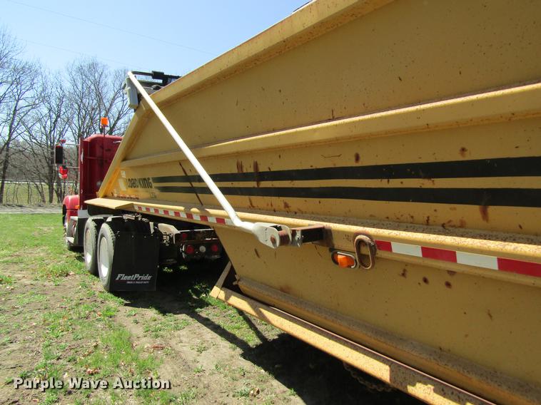 image for item DC4279 1997 Load King 2060-40-2 bottom dump trailer