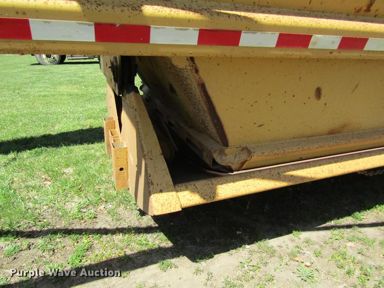 image for item DC4279 1997 Load King 2060-40-2 bottom dump trailer