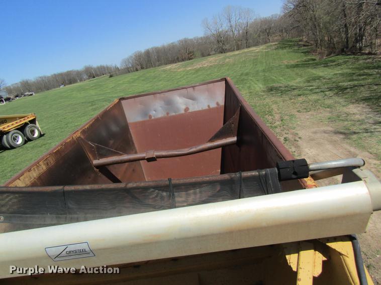 image for item DC4279 1997 Load King 2060-40-2 bottom dump trailer