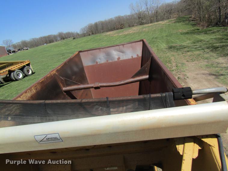 image for item DC4279 1997 Load King 2060-40-2 bottom dump trailer