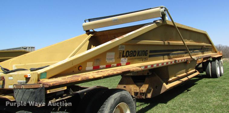 image for item DC4280 1999 Load King 2060-40-2 bottom dump trailer