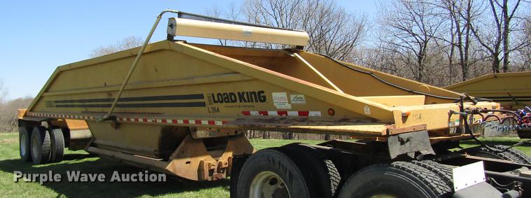 image for item DC4280 1999 Load King 2060-40-2 bottom dump trailer