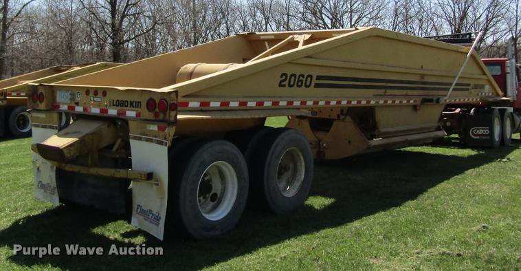 image for item DC4280 1999 Load King 2060-40-2 bottom dump trailer