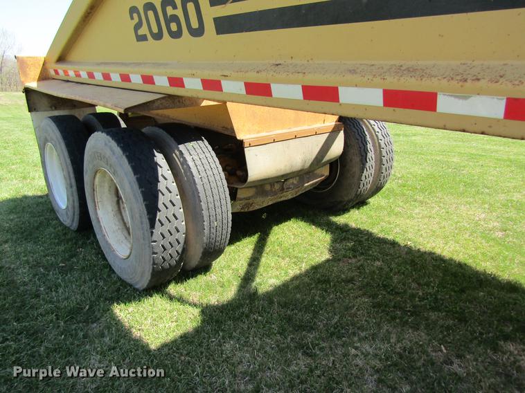 image for item DC4280 1999 Load King 2060-40-2 bottom dump trailer